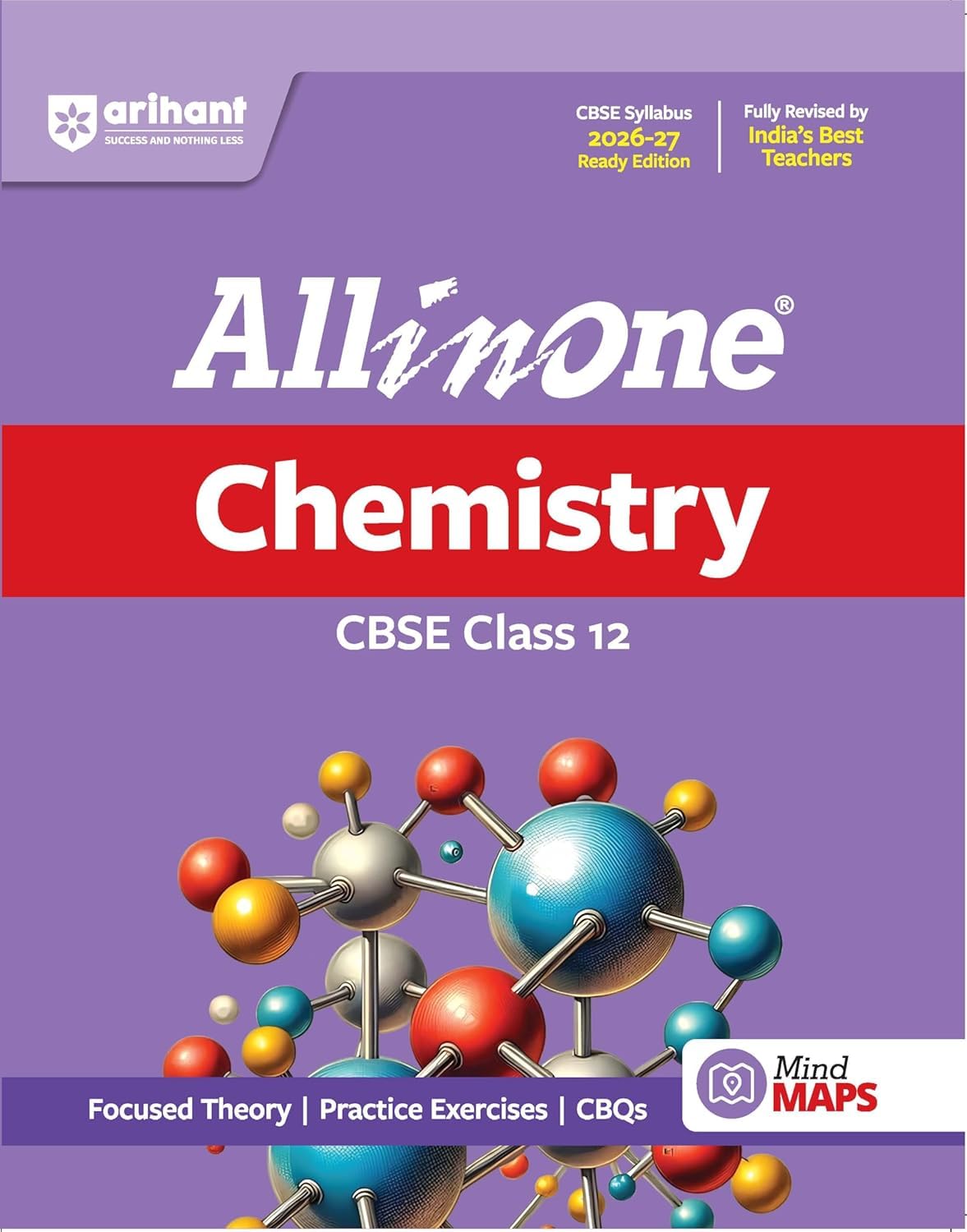 ARIHANT CBSE ALL IN ONE CHEMISTRY CLASS 12 FOR 2027 EXAMS WITH MIND MAPS -ARICHE12