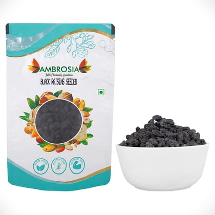 Ambrosia Black Raisins_With Seed_250g