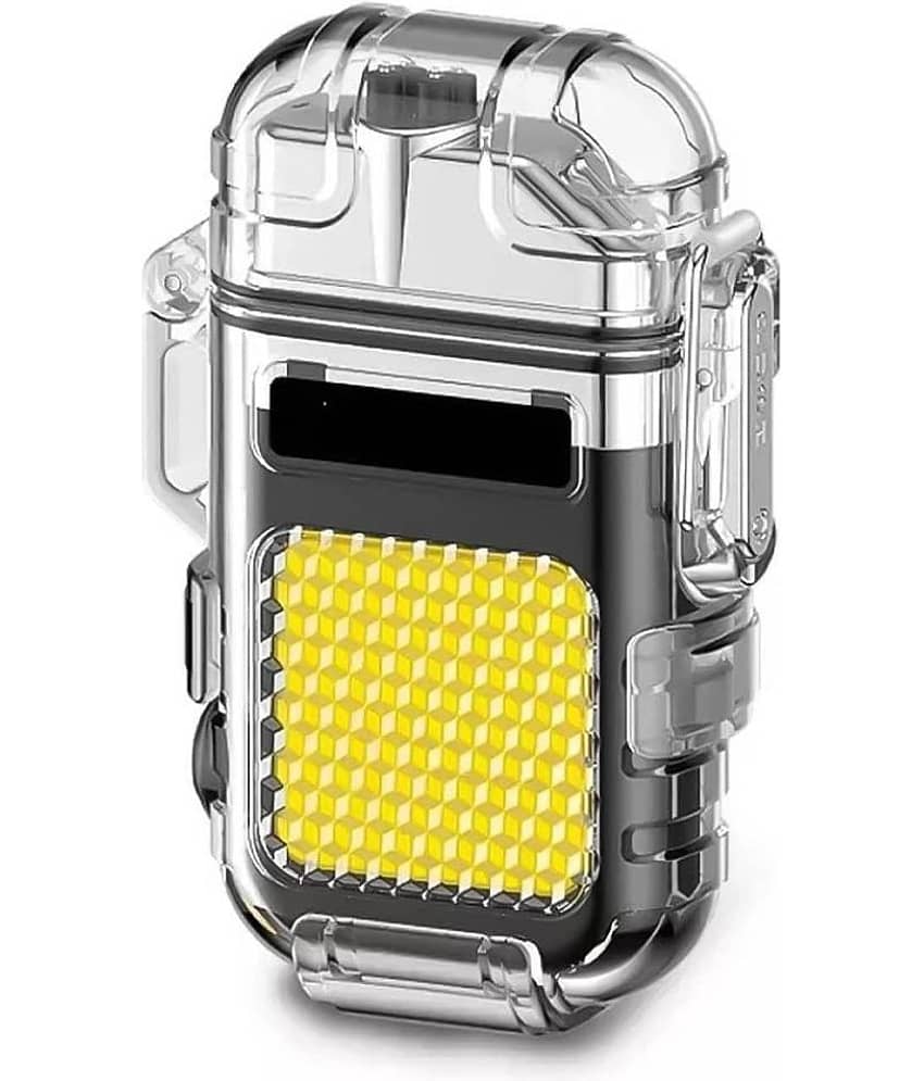 OLIVE OPS White Aluminium Cigarette Lighter ( Pack of 1 )