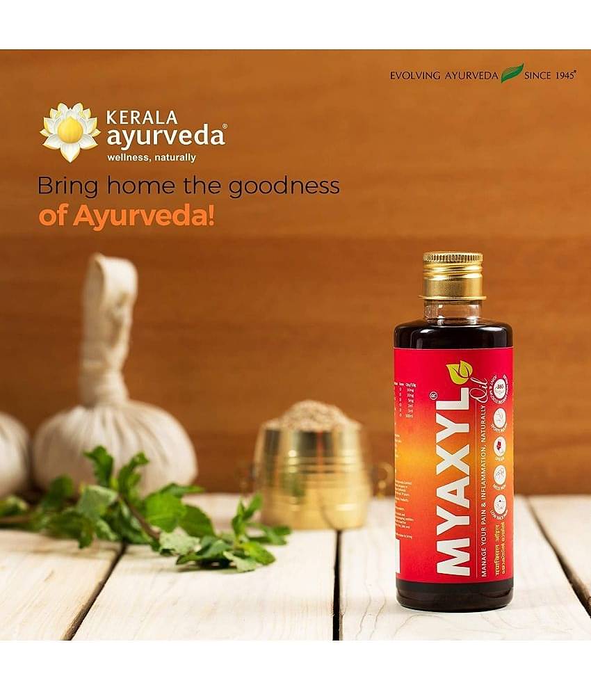Kerala Ayurveda Myaxyl Oil 200Ml,For Quick Relief From Knee Pain, Sprains And Sports Injuries