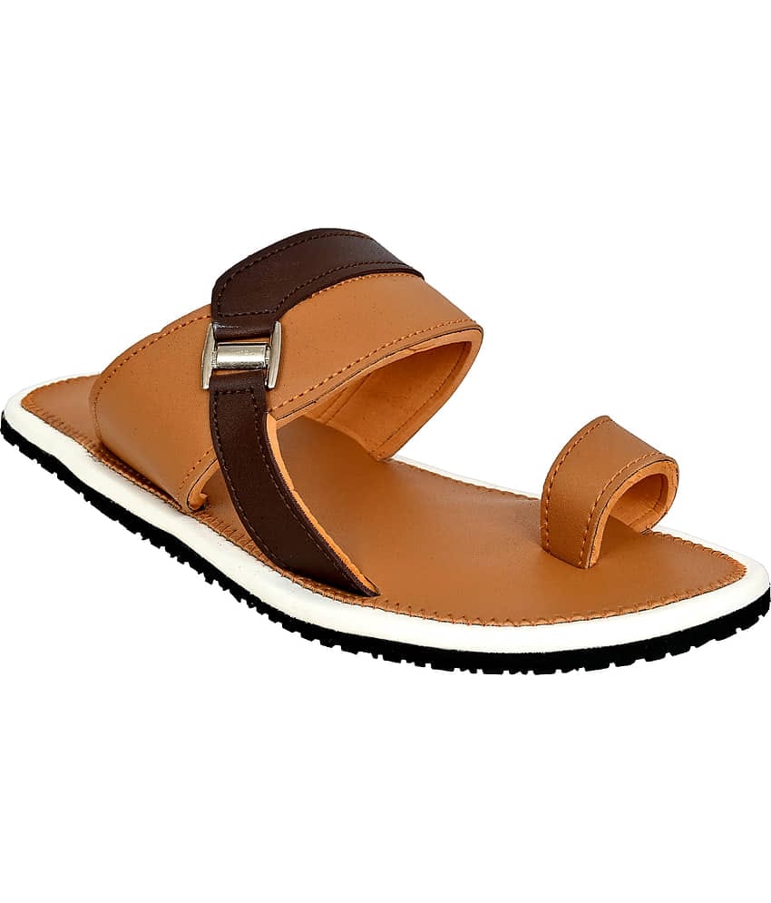 Chappal Wala Tan Men's Daily Slipper