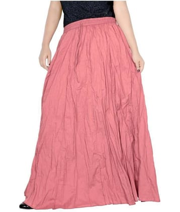 Sttoffa Cotton Broomstick Skirt - Peach