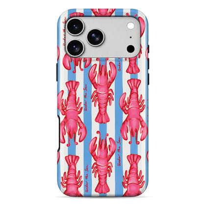 WrapCart Under The Sea Lobsters Armour Mobile Cover | Double Layer Shockproof Glossy Case