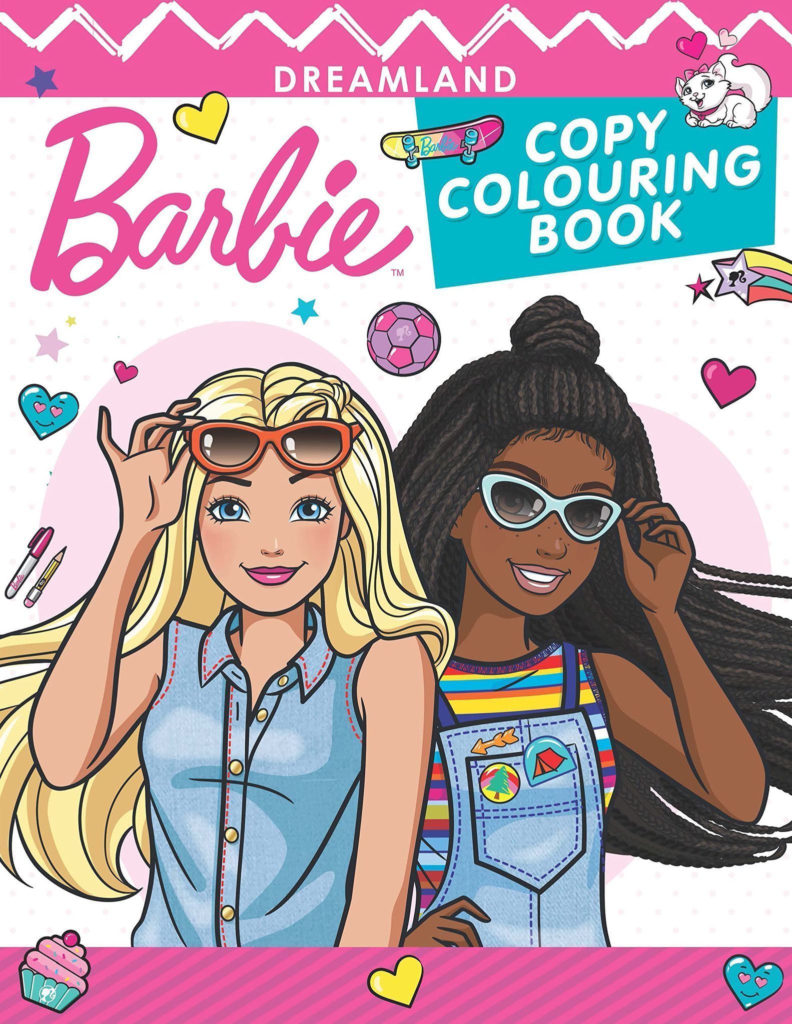 Barbie Copy Colouring Book [Paperback] Dreamland Publications