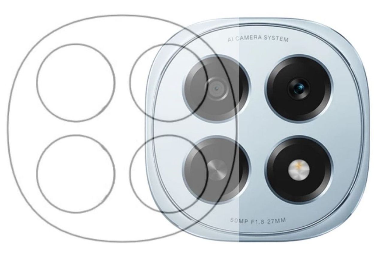 ISAAK Back Camera Lens Protector compatible for OPPO F29 5G (Pack of 1)