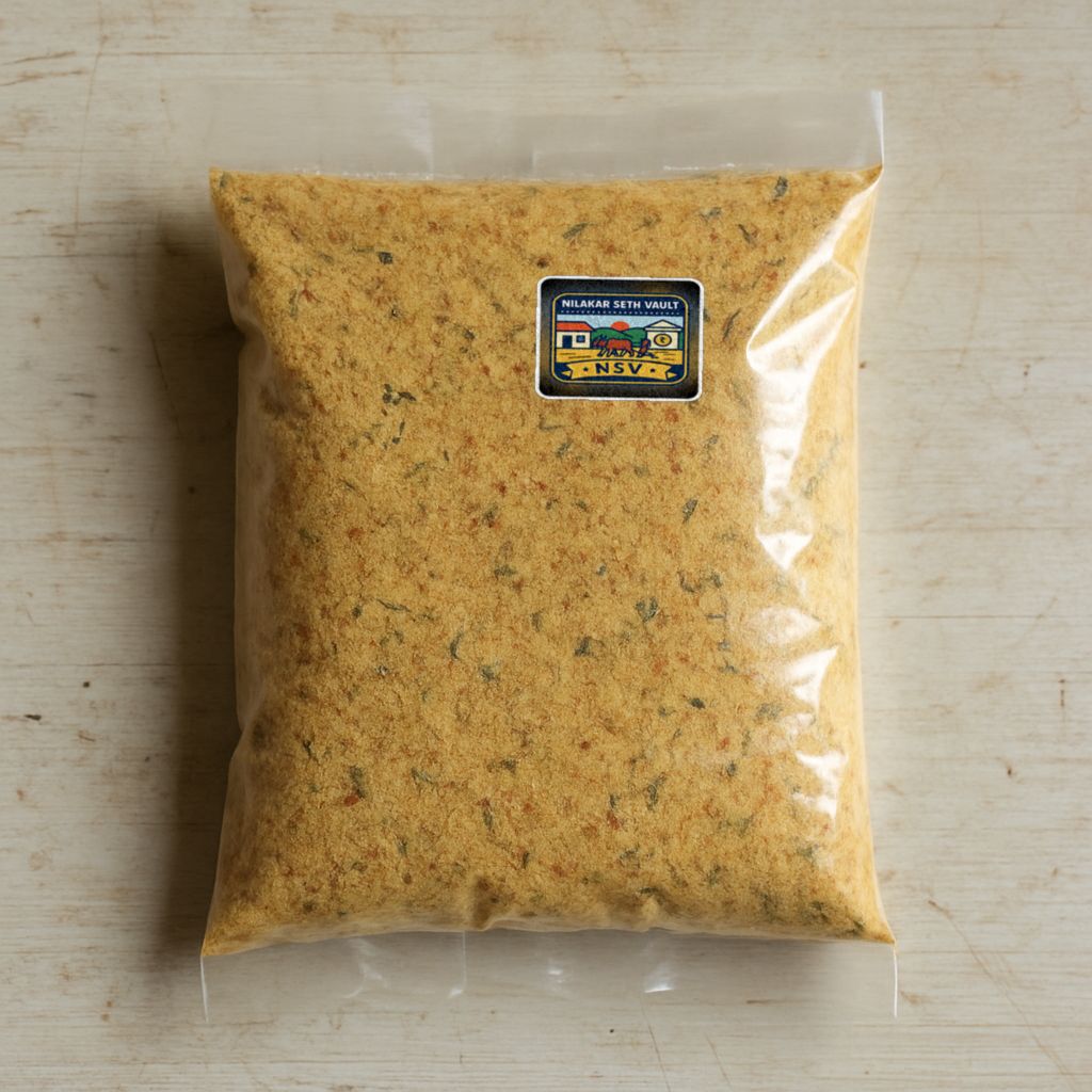 Nilakar Seth Vault's handvo mix - instant indian snack