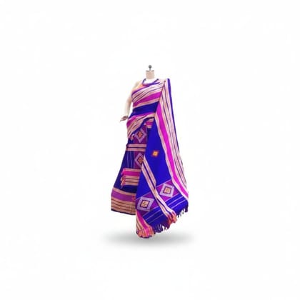 Traditional Assamese Handwoven Mekhela Chador Set
