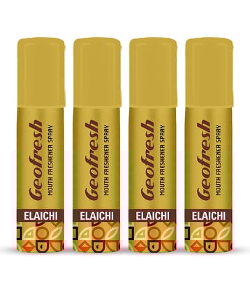 Leeford Breath Freshener Spray Elaichi 15 g Pack of 4