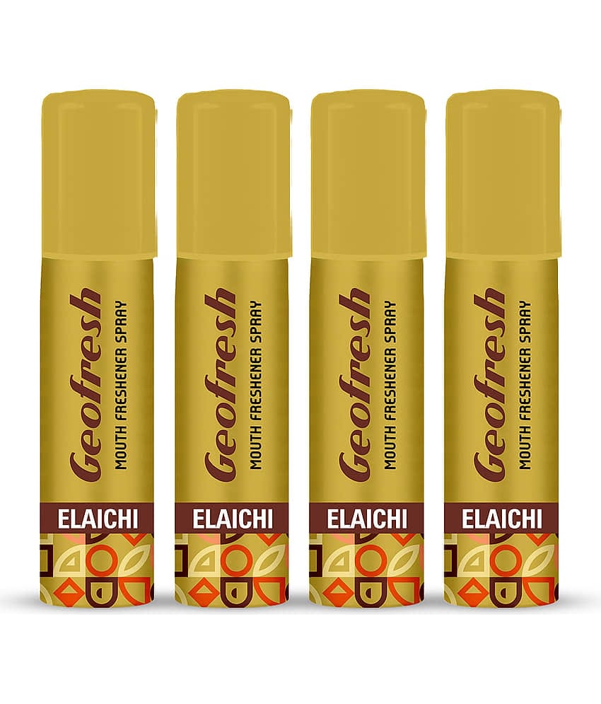 Leeford Breath Freshener Spray Elaichi 15 g Pack of 4