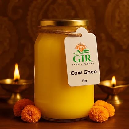 Gir Farmer Premium Organic Gir Cow Ghee 1kg
