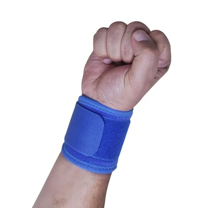 EZYFIT Wrist Support Deluxe | Wrist Brace Carpal Tunnel, Adjustable Support for Arthritis and Tendinitis Pain Relief I Weightlifting I Sports I Gym I Exercise