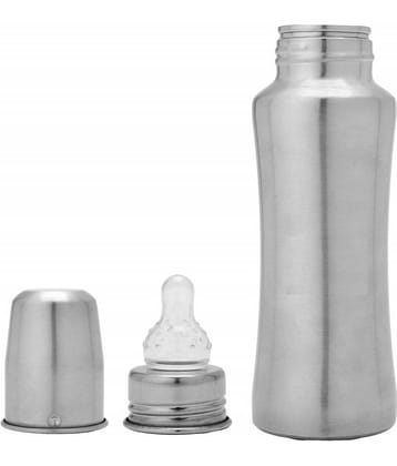 Trikuta - Silver 240 ml Feeding Bottle (Pack of 1)