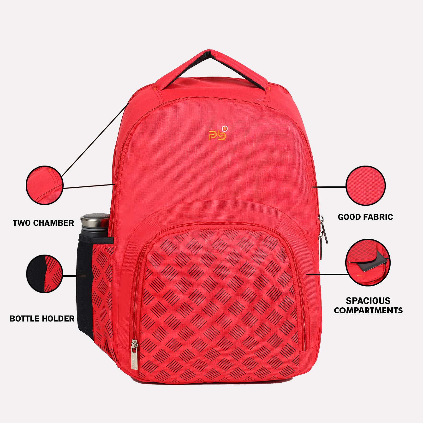PB Pearlbags Kilo 24L Casual Backpack