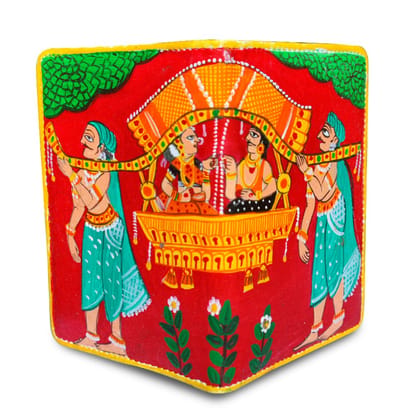 Cheriyal Painting on Passport Cover DIY Kit by Penkraft