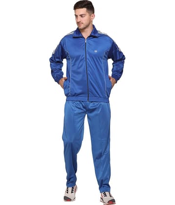 Warm Up Dark Green Polyester Regular Fit Men's Tracksuit ( Pack of 1 )