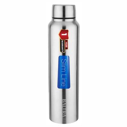 BALTRA Relax Stainless Steel Fridge Water Bottle (1000 ML, Pack of 1) of Single Walled (750 ML, Pack of 1)