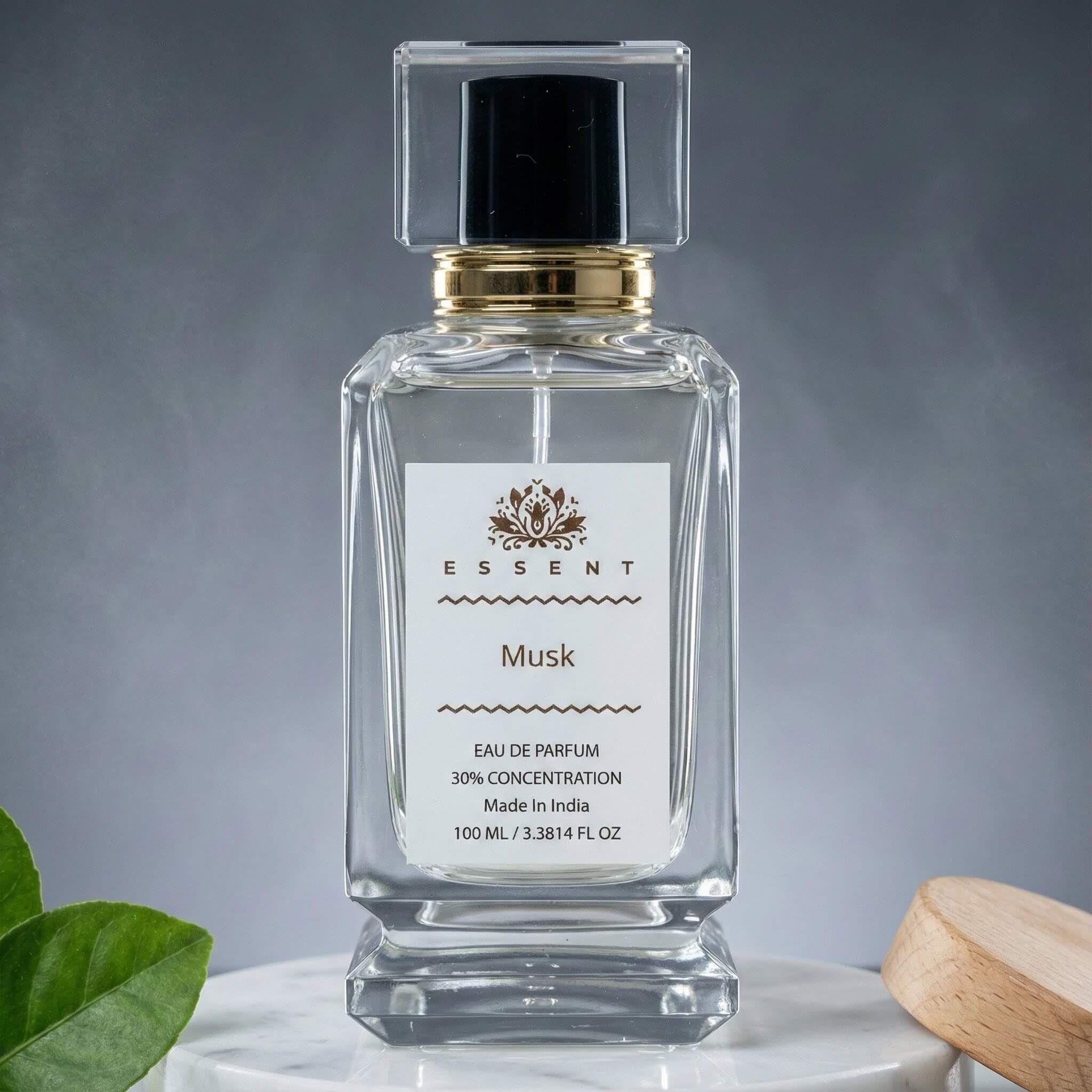 Essent Perfumes Musk Eau de Parfum (EDP) – Soft Musk Long Lasting Perfume – Unisex Fragrance