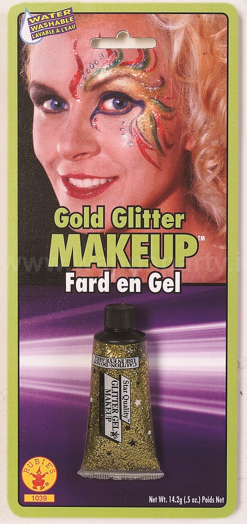 Wanna Party Gold Glitter Gel Make UP