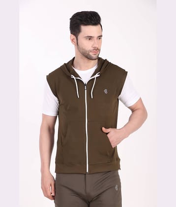 Forbro - Olive Polyester Regular Fit Men's Sports T-Shirt ( Pack of 1 )