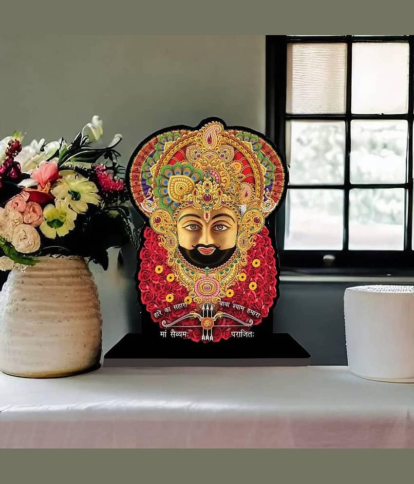 Saf Wood Shyam Baba Idol ( 28 cm )