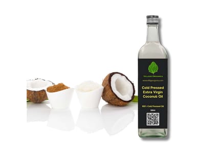 Extra Virgin Cold Pressed Coconut Oil   - 500 Millilitre