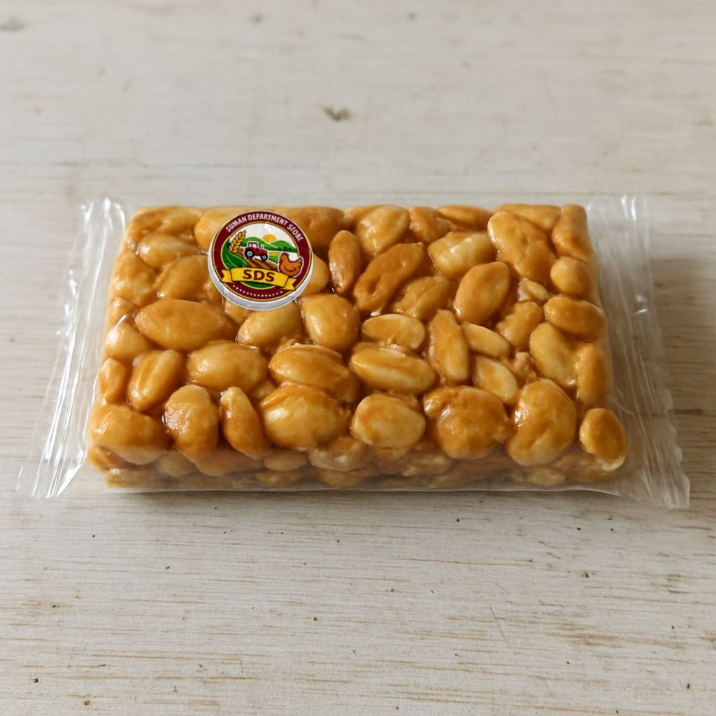 Suman Department Store's peanut chikki
