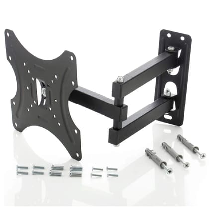Universal Adjustable TV Wall Mount Stand for 1442 Inch LED/LCD TVs & Monitors  Heavy Duty Movable Rotatable Swivel Wall Bracket | Space Saving TV Mount