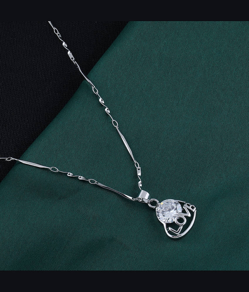 Silver Shine Gold Plated Chain ( Set of 1 )