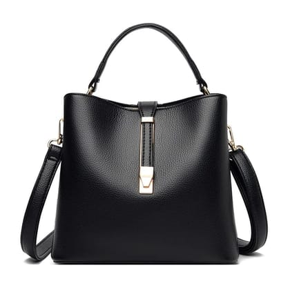 Shiny Vegan Pu Leather Women Shoulder Tote Handbag Ladies Sling Bucket Bags Luxury Hand Bag