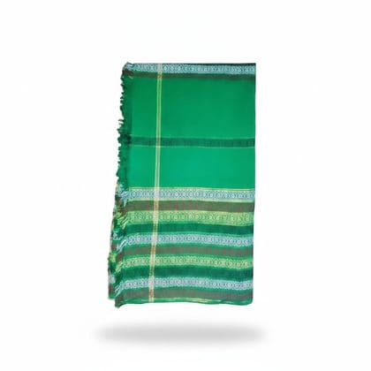 Traditional Green Unstitched Fabric