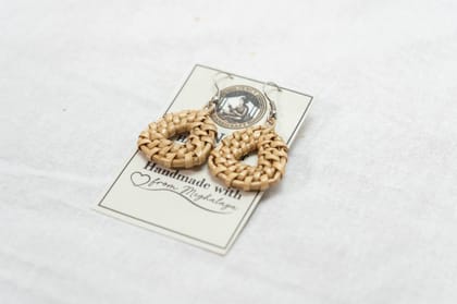 Handmade Bamboo Earrings