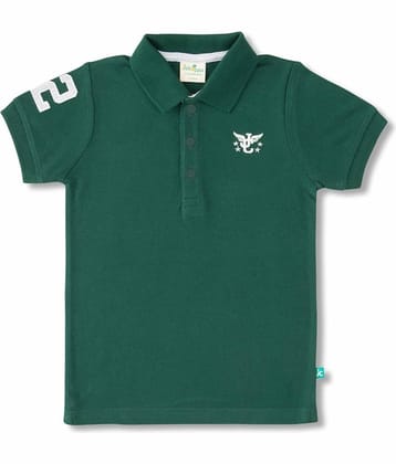 Juscubs Pack of 1 Boys Cotton Blend T-Shirt ( Olive Green )