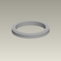 GASKET EXHAUST PIPE - HF 100 | HF Deluxe | Splendor+ | Passion Pro | HF Dawn | Splendor Pro | Splendor NXG | Glamour | Super Splendor - 18291KTC900S