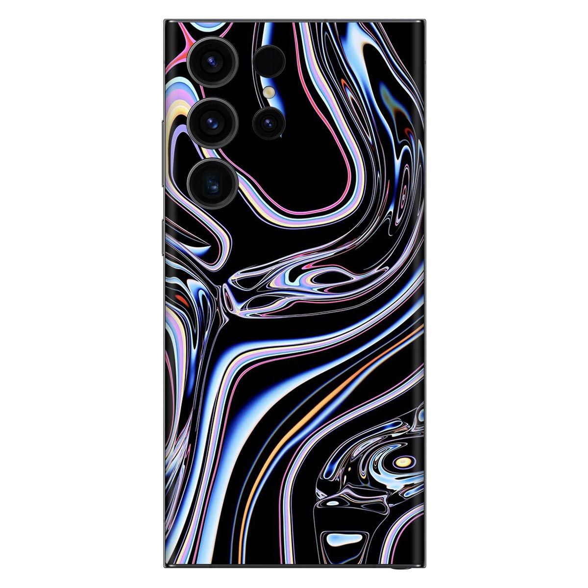 WrapCart Liquid Glossy Vinyl Phone Skin | Fingerprint Resistant WrapCart Liquid Glossy Vinyl Phone Skin - Liquid 6