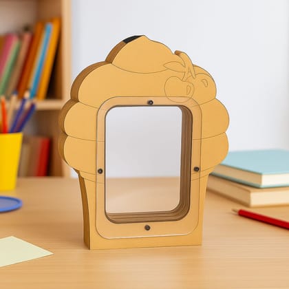 Dbeautify's DIY MDF Cupcake Shaped Money Piggy Bank