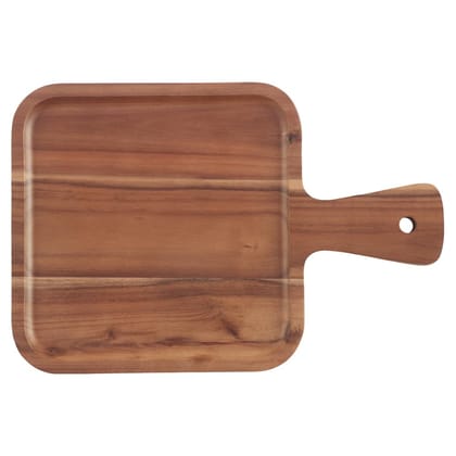 NATURALLYOURS Woodenwares Board Tray - Premium Wood Serving Platter, Rectangular Board for Serving & Chopping | Premium Home Quality (Rectangular (31 * 20.5 * 1.5 cm)) NATURALLYOURS Woodenwares Board Tray - Premium Wood Serving Platter, Rectangular Board for Serving & Chopping | Premium Home Quality (Rectangular (31 * 20.5 * 1.5 cm))