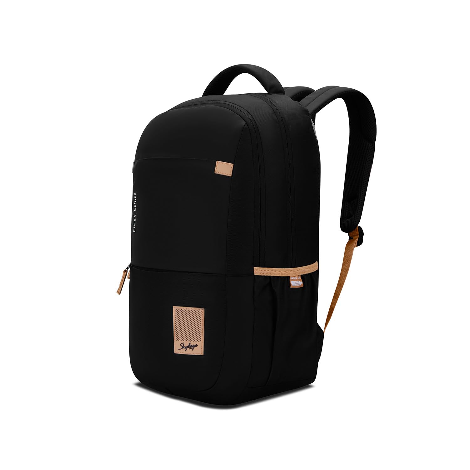 Zynex 17 Inch Laptop Compatible Professional Backpack 30L | 2 Compartments with Quick-Access Front Pocket & Rain Cover | Side Pocket | Office & Travel Backpack for Men & Women