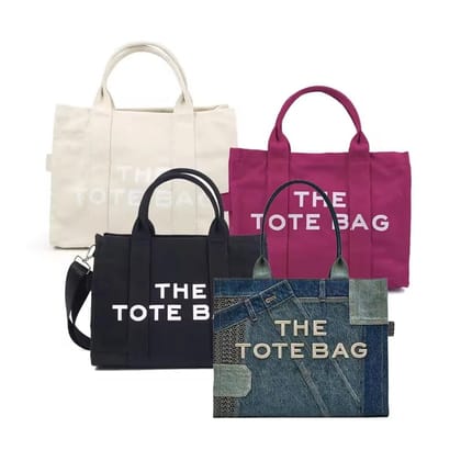 New Arrival Canvas The Tote Bag Multi Use Messenger Tote Bag For Women Ladies Girls Designer Summer Purses And Handbags