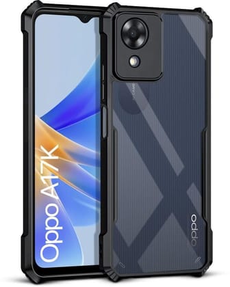 PLUGTECH Slim Shockproof Case | Matte Black Soft | Drop Protection | Precise Cutouts | Premium Mobile Cover for Oppo A17K PLUGTECH Slim Shockproof Case | Matte Black Soft | Drop Protection | Precise Cutouts | Premium Mobile Cover for Oppo A17K