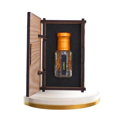 alNaqi fragrance Zahra-Attar 12ml - Luxury Zahra Perfume, No Alcohol Concentrated Zahra-Swiss-Arabian-Scent, Pure Floral-Oriental-Oil, Original Ladies-Parfum