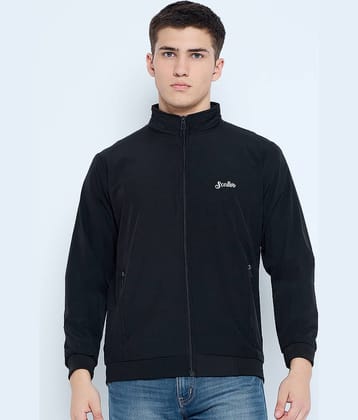 SCOLLER Polyester Men's Windcheater Jacket - Dark Grey ( Pack of 1 )