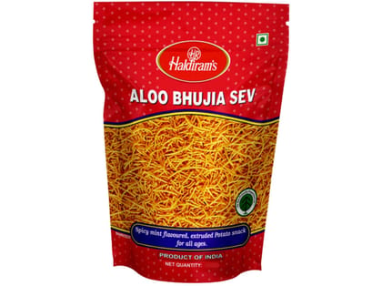 Haldiram's Aloo Bhujia Namkeen - 1 kg - Pack of 2