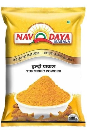 Navdaya Turmeric Powder (500g) | Pure & Aromatic | Everyday Cooking