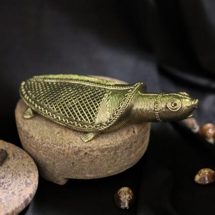 Dhokra Crafted Tortoise Dhokra Crafted Tortoise