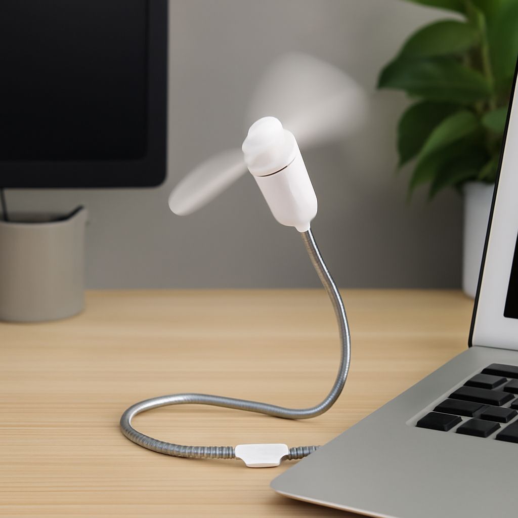 Portable USB Fan Mini USB Cooler Fan (1 Pc)
