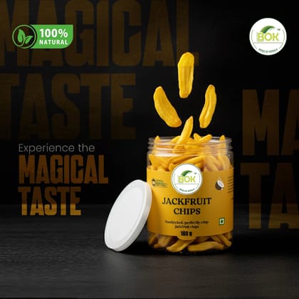 Bites of Kerala Jackfruit Chips Made with Coconut Oil 100g Pack of 1