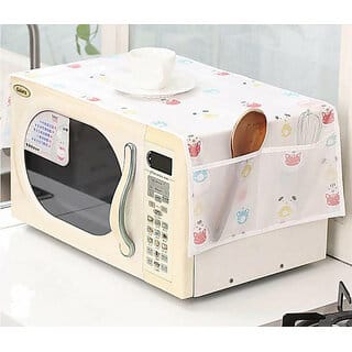 Microwave Oven  Cover(Width: 85 cm, Multicolor)