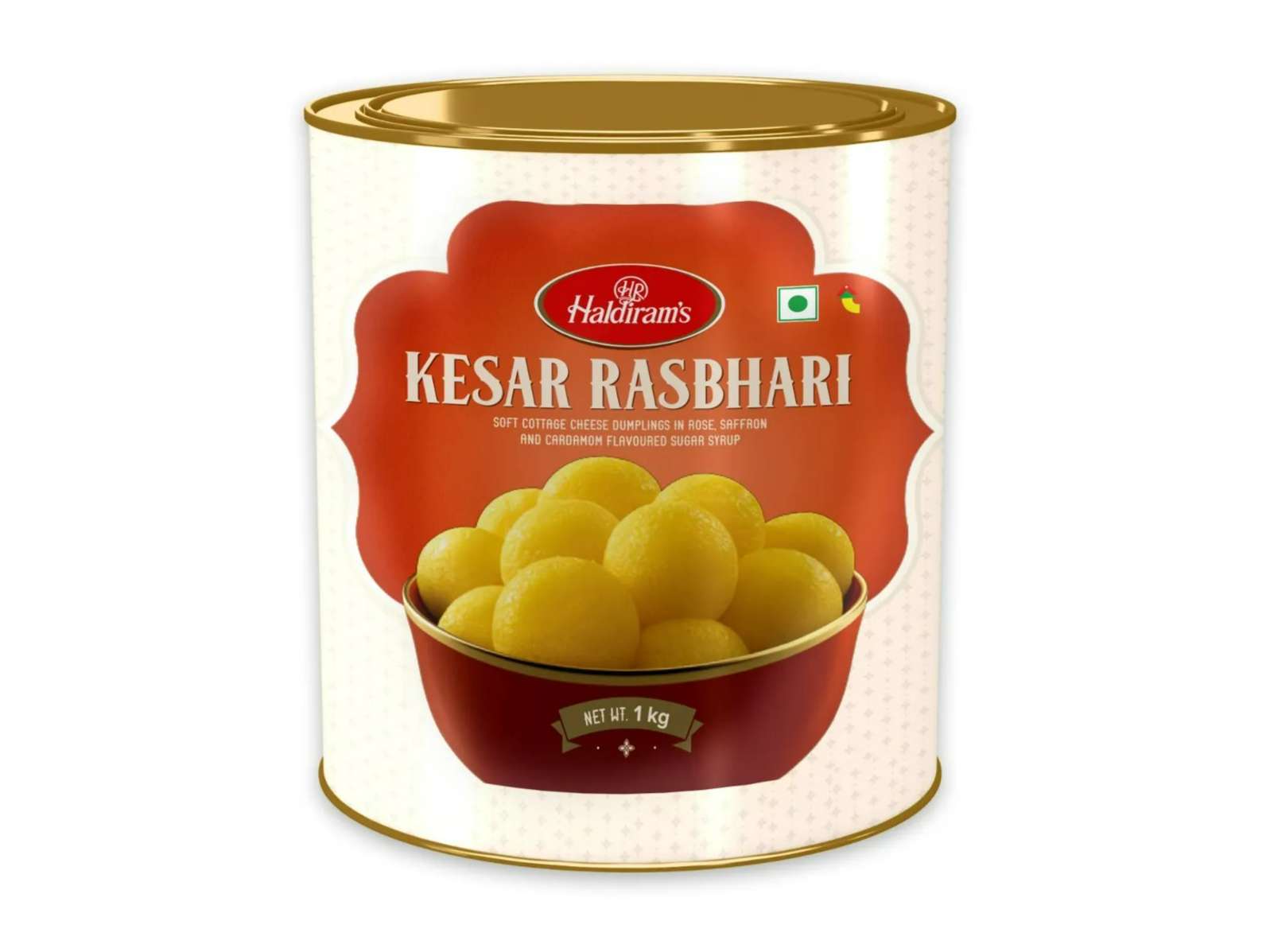 Haldiram's Kesar Rasbhari  - 1 Kg