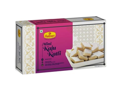 Haldiram's Mini Kaju Katli Packed Sweets - 250 Gm - Pack of 2 Haldiram's Mini Kaju Katli Packed Sweets - 250 Gm - Pack of 2