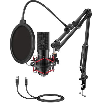 (Refurbished) Fifine T732 - USB Microphone Kit